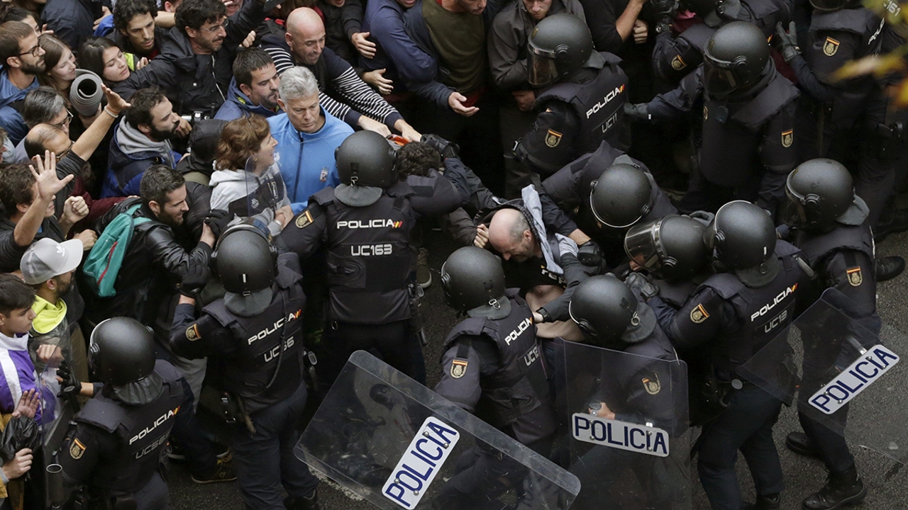 acciones policiales contra manifestantes