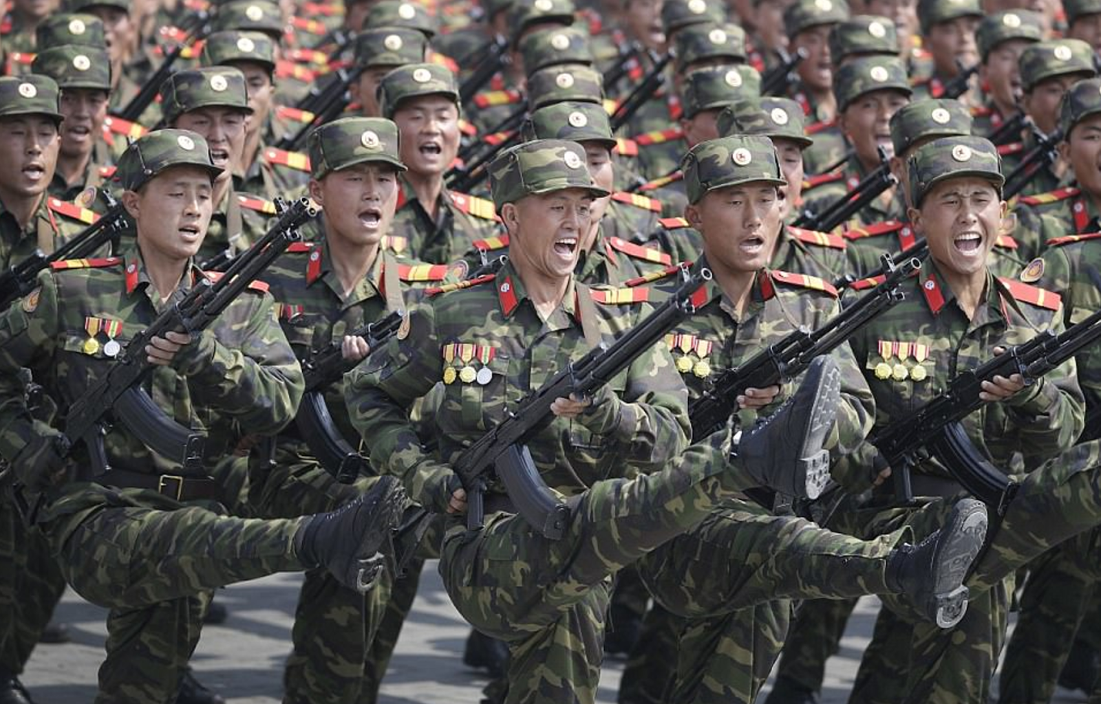 North Korean soldiers