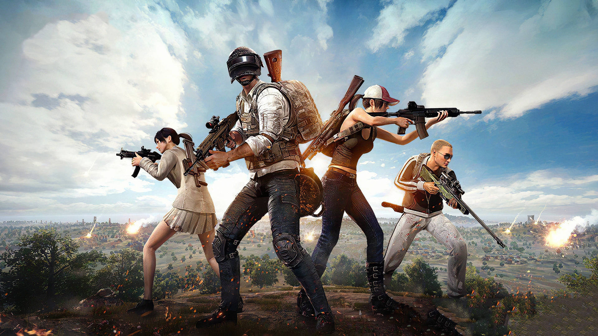 the video game PUBG