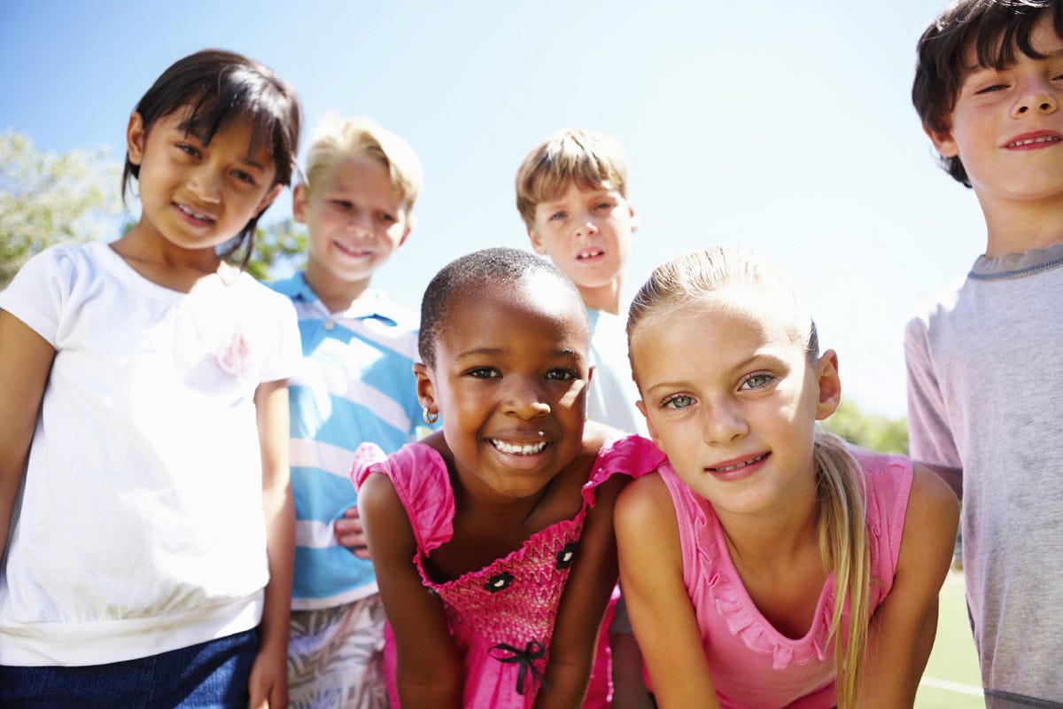 children from different nations